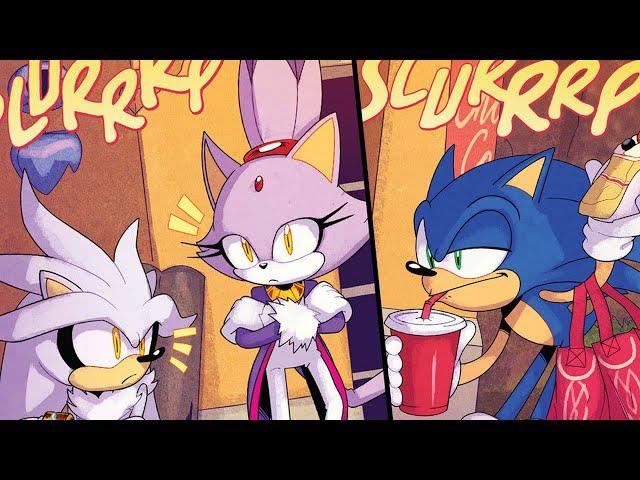 Sonic Ships Blaze? |  Sonic The Hedgehog (IDW) #64 Comic Dub