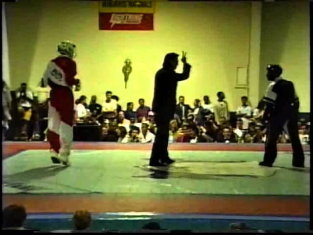 Kevin Thompson vs Jadi Tention at 1997 Bluegrass Nationals Karate Tournament