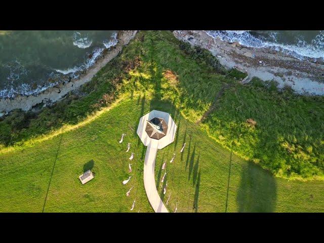 Drone Footage of Corpus Christi, TX Wind Dancer