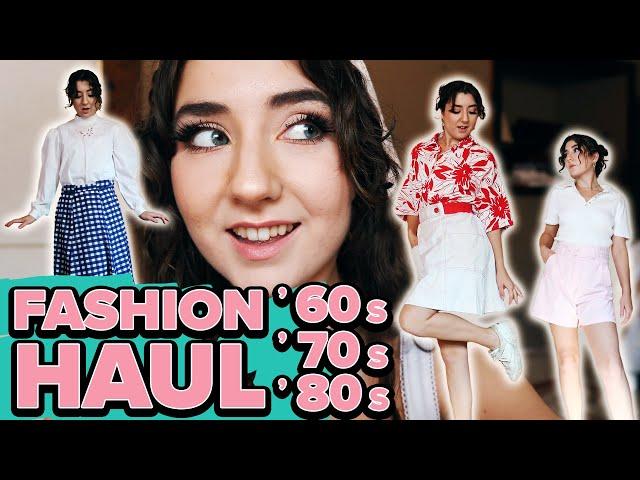 Vintage Clothes Try-On Haul! Feat. My Grandma & Great Grandma's '60s, '70s & '80s Closet