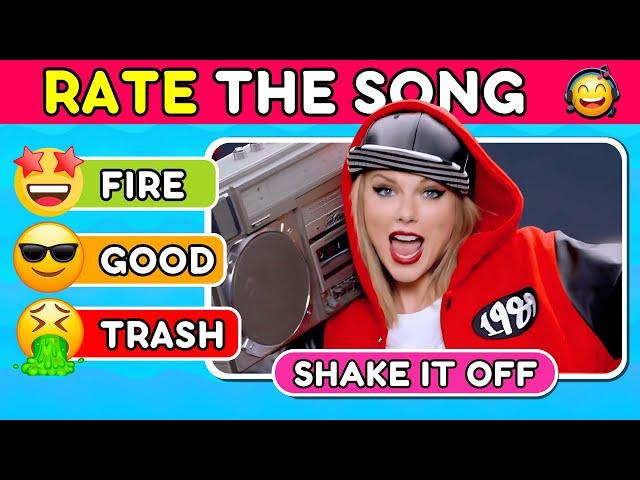 RATE THE SONG   2024 Top Songs Tier List | Music Quiz #9