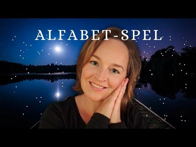 ASMR | Alfabet spel | Voor als je niet kunt slapen...