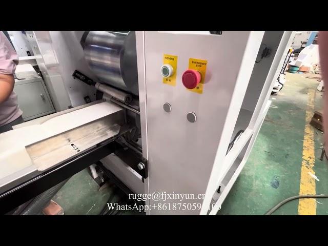 Automatic pocket type napkin tissue folding machine