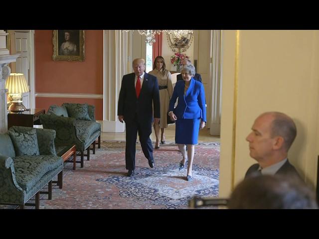 President Trump and First Lady Melania Trump's Visit to the United Kingdom - Day 2