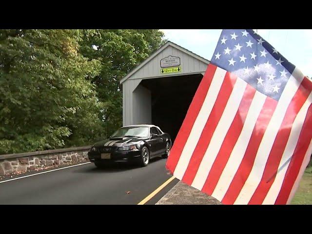 Bucks County, Pennsylvania covered bridge believed to be haunted by dark past