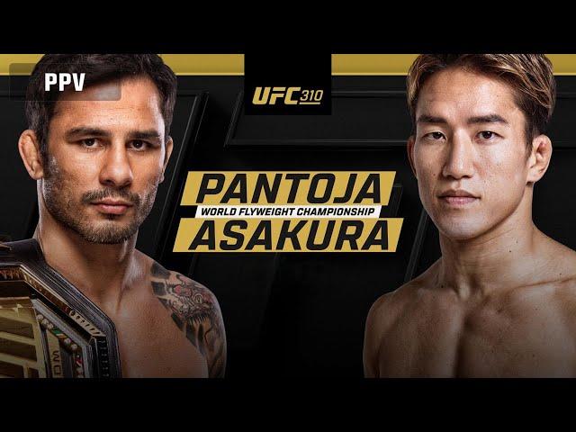 UFC 310 LIVESTREAM PANTOJA VS ASAKURA FULL FIGHT NIGHT COMPANION & PLAY BY PLAY