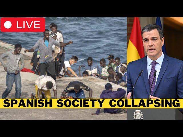  LIVE: Spanish Government OPENS Border To Illegal Migrants