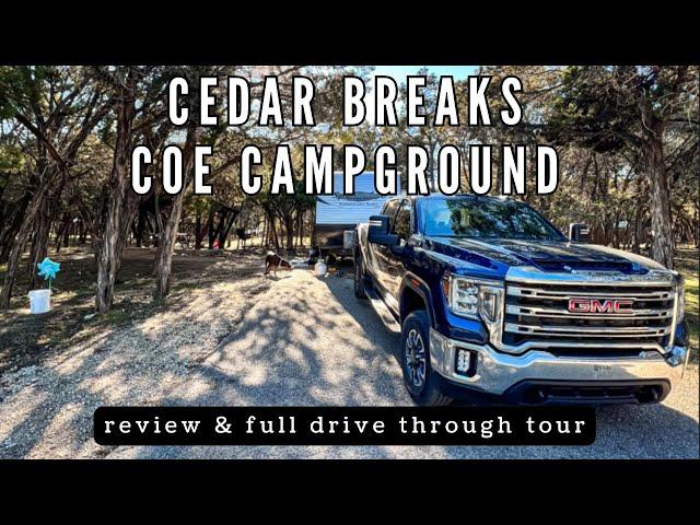 Cedar Breaks COE Campground REVIEW + DRIVE THROUGH TOUR