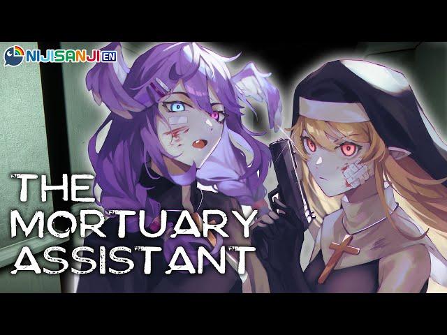 【THE MORTUARY ASSISTANT with Selen】she's here for moral support【NIJISANJI EN | Pomu Rainpuff】