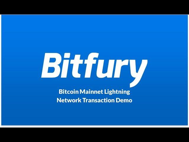 Bitfury successfully tests Lightning Network on Bitcoin mainnet