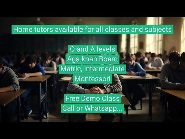 Best Home tutor academy in Karachi- We provide home tutors  #hometutioninkarachi #hometutorinkarachi