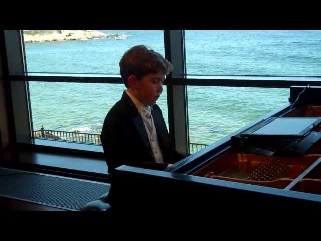8-Year-Old Gavin George Performs Debussy