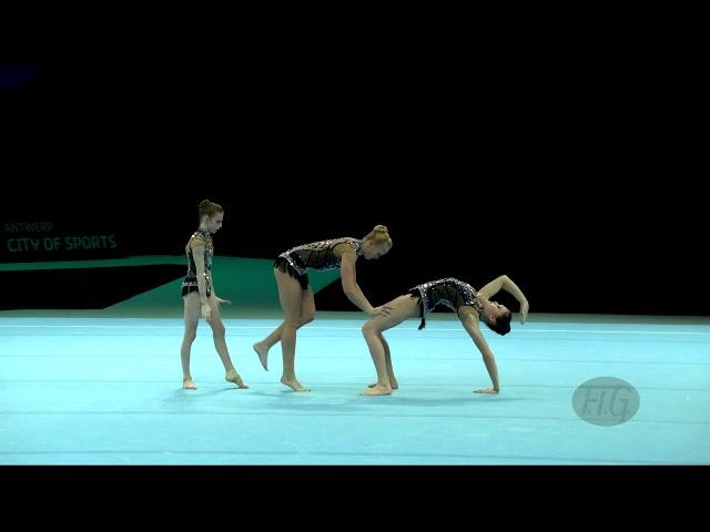 Russian Federation (RUS) - 2018 Acrobatic Worlds, Antwerpen (BEL) - Balance  Women's Group