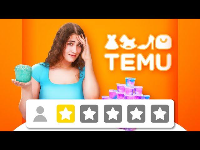 I CAN'T BELIEVE THEY SELL THIS... | TEMU Slime Review