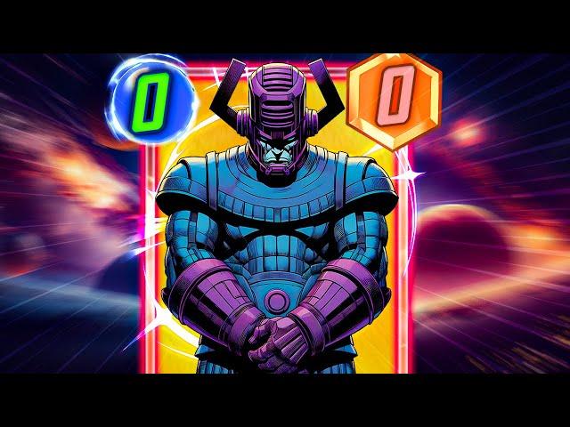 HOW A 0 POWER GALACTUS SECURED THE WIN! | MARVEL SNAP