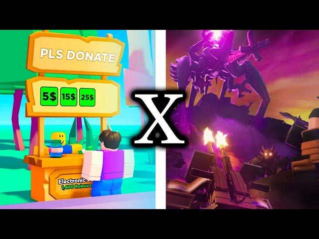 TDS X PLS DONATE EVENT!!! (ROBLOX)