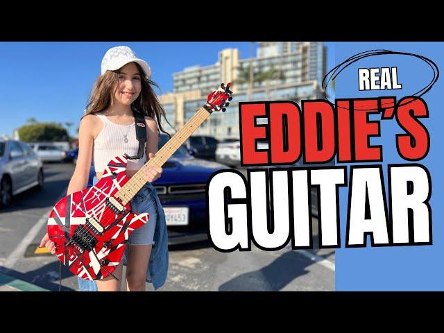 I Played EDDIE VAN HALEN’s Guitar