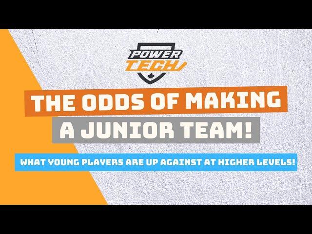 The ODDS OF MAKING A JUNIOR TEAM | What hockey players are up against at higher levels