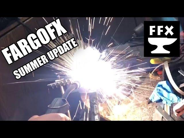 FargoFX Update (Bladesmithing, Blacksmithing, DIY and what the future holds)