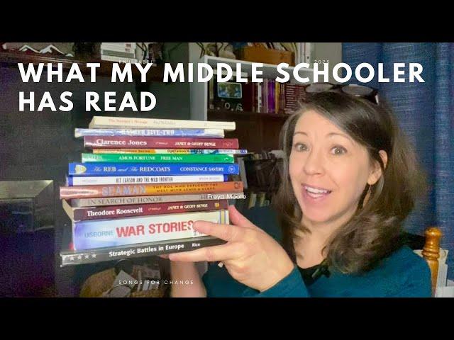 Middle School Books | Homeschool 7th grade #howtohomeschool #readaloud