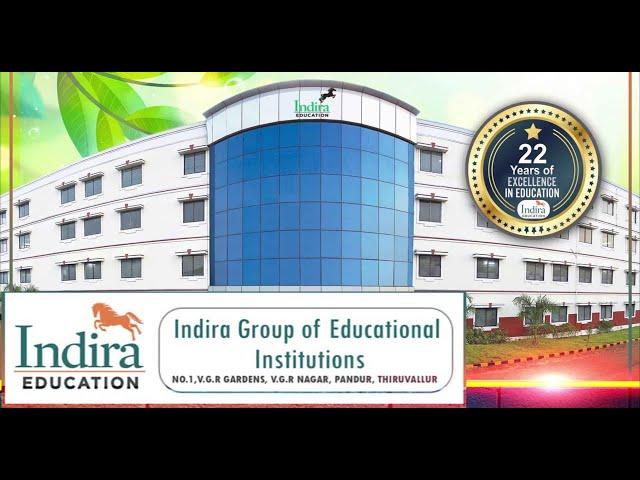 INDIRA Group of Educational Institutions | Now Admission Open | Pandur, Thiruvallur