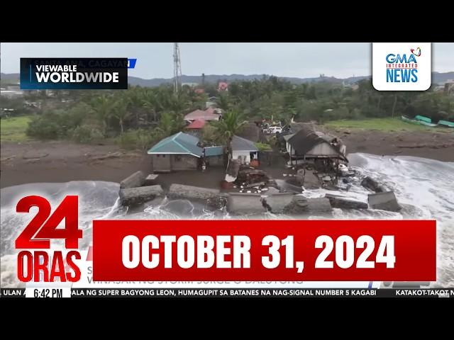 24 Oras Express: October 31, 2024 [HD]