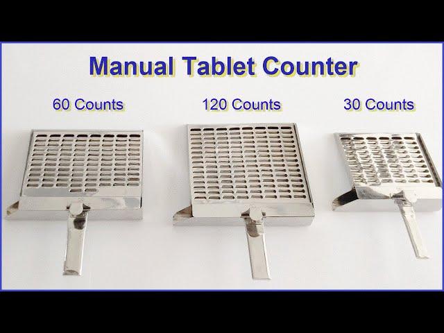 Capsule Counter Tray, Manual Tablet Counter, Capsule Counting Machine