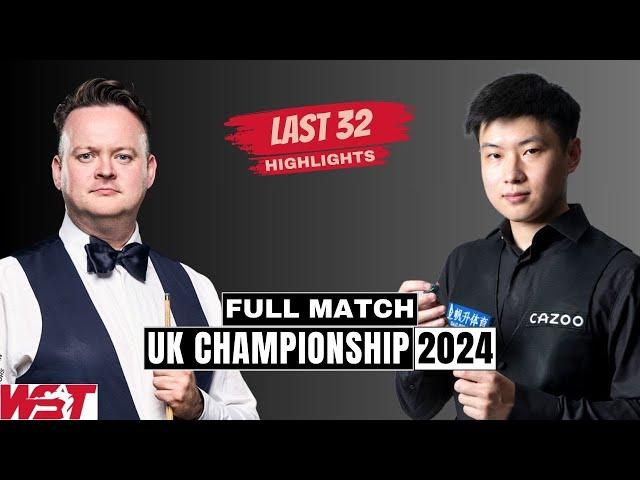 Shaun Murphy vs Zhao Xintong Full Match Highlights | UK Championship Snooker 2024 