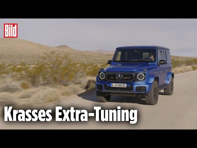 Neue Mercedes G-Klasse kann sich auf der Stelle drehen