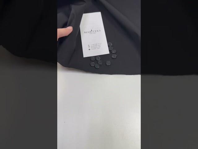 Хлопок HUGO BOSS. Цвет жгучий чёрный