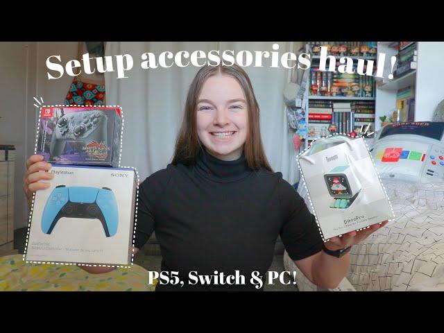 Fun Setup accessories haul! | PS5, Switch & PC!