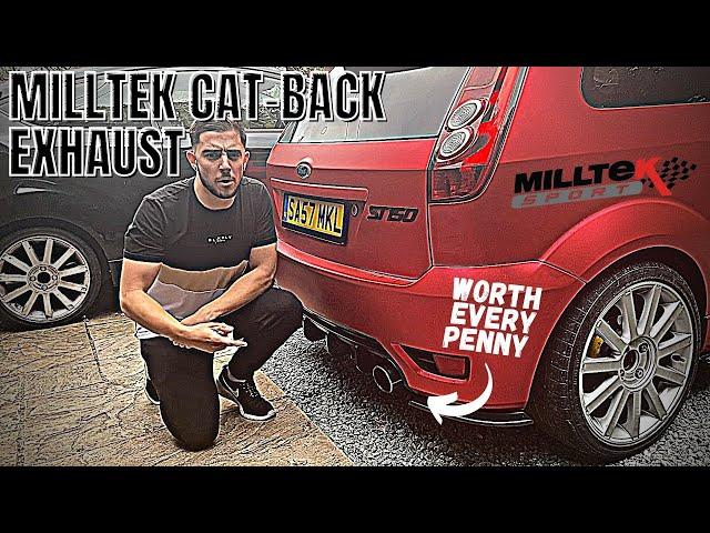 Fitting A Milltek Cat-Back Exhaust to my MK6 Fiesta ST150 | **PROBLEM SOLVED**