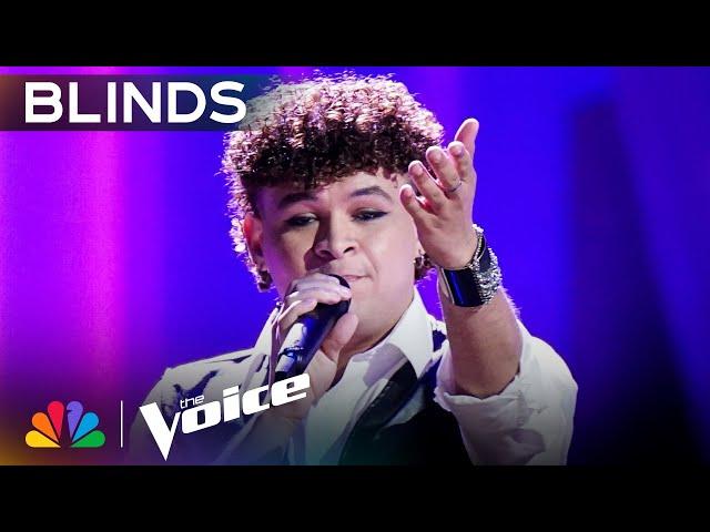 Jose Luis' Powerhouse Cover Of "Traitor" Earns Four-Chair Turn | The Voice Blind Auditions | NBC