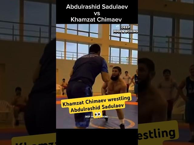 Khamzat Chimaev wrestling Olympic Gold medalist Abdulrashid Sadulaev #ufc #mma