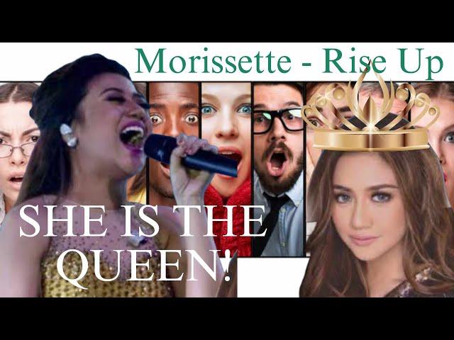 SHE IS THE QUEEN! Morissette performs Rise Up Live on Wish Bus | REACTIONS