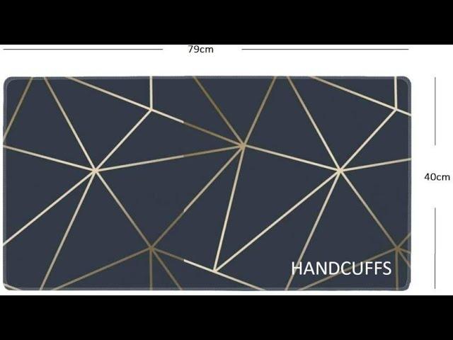 HANDCUFFS Large Gaming Mouse Pad - Review