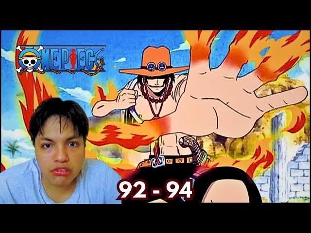 EL HERMANO DE LUFFY! - Viendo por primera vez - One Piece - Capítulos 92 al 94