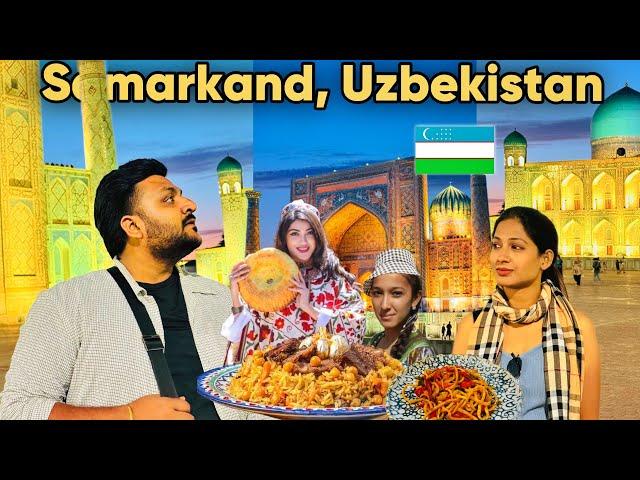 A day in Samarkand, Uzbekistan ki sabse Cheapest & Ancient city || Must Try food in Uzbekistan 