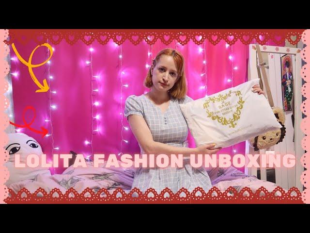 Lolita Fashion Unboxing - BTSSB Maria de la croix & A/P