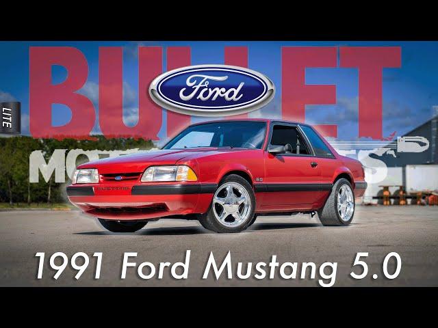 450+HP wild Foxbody 1991 Ford Mustang | [4K] | REVIEW SERIES | "The Strawberry Stang"