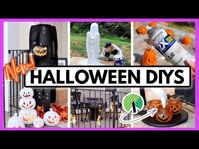 Must-Try Halloween DIYS to Impress Everyone! (Dollar Tree ideas + HUGE crafts!) 