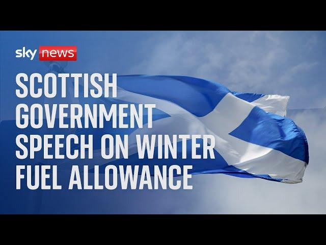 Scottish Government allocates £20 million for winter fuel benefit