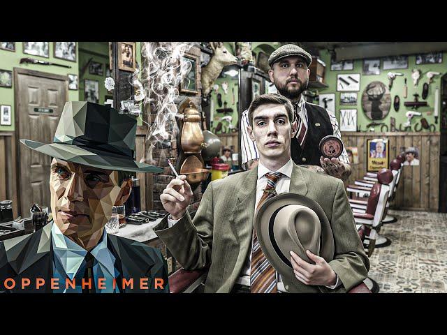  ASMR BARBER - Cillian Murphy Haircut in OPPENHEIMER - Ex Thomas Shelby