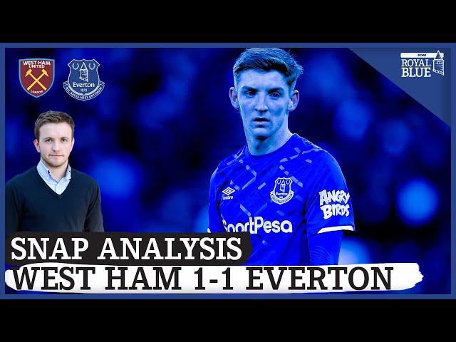 Adam Jones provides analysis from Everton's draw with West Ham