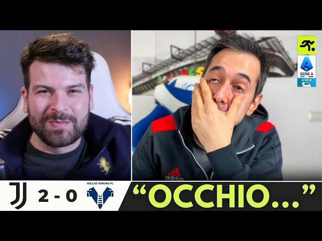 JUVENTUS VERONA 2 0 | TIFOSI JUVENTINI CARICHI: “NON SUCCEDE, MA SE SUCCEDE…” | TIFOSIAMO