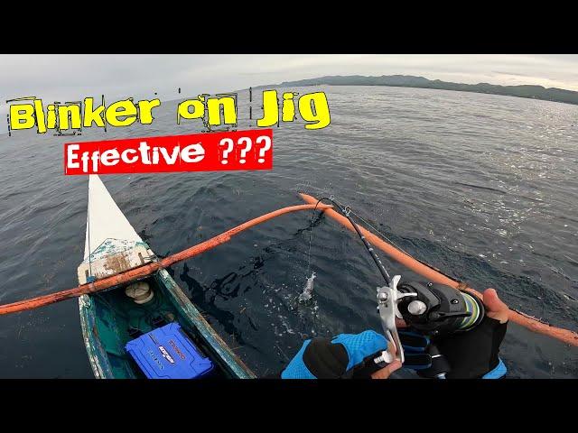 Blinker on Jig Lure | Slow Pitch Jigging | Fishing in the Philippines