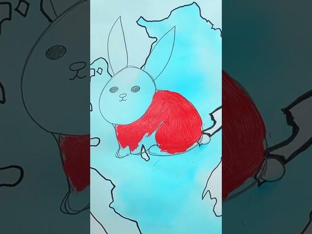 Stained Drawing | There are many ways to draw, but you'll love this one! 