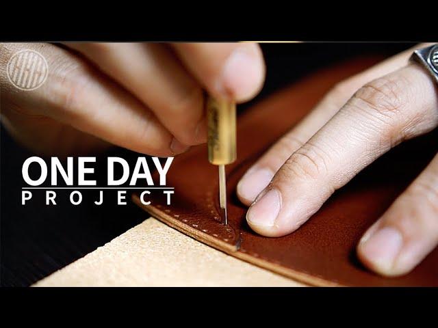 My most recommended project for leathercraft beginners | Easy & Simple