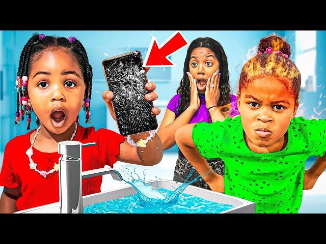 Amora BREAKS Her Sister's NEW IPHONE 