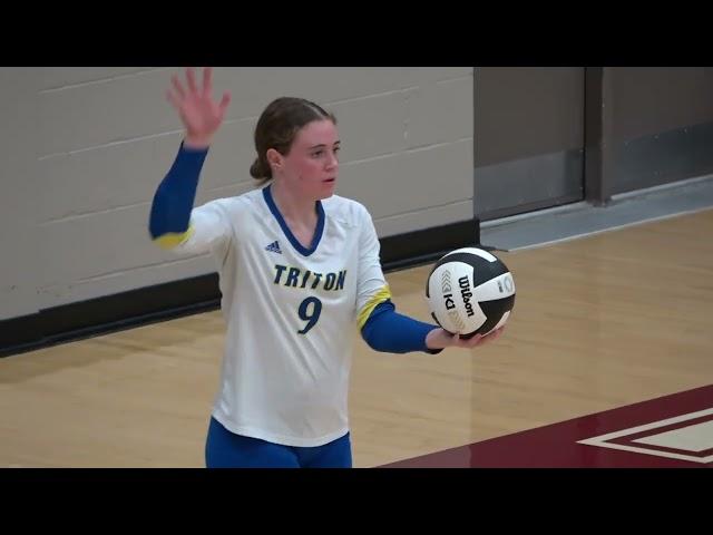 Triton at Winamac - Varsity Girls Volleyball  9-24-2024